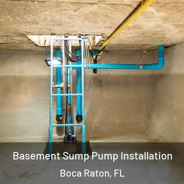  Basement Sump Pump Installation Boca Raton, FL
