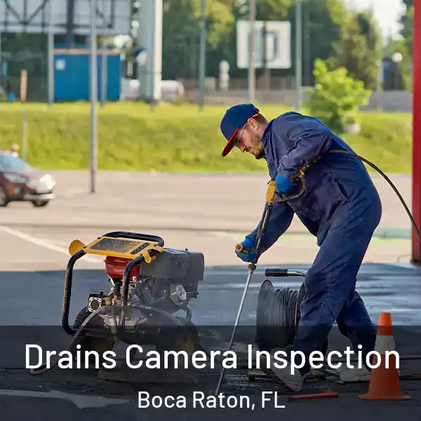  Drains Camera Inspection Boca Raton, FL
