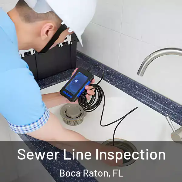  Sewer Line Inspection Boca Raton, FL