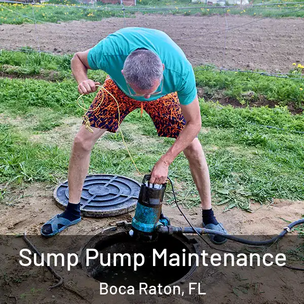  Sump Pump Maintenance Boca Raton, FL